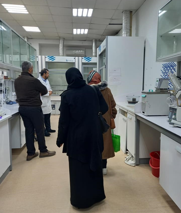 زيارة الوحدة البيطرية (فرع مصراتة) إلى كلية العلوم جامعة مصراتة